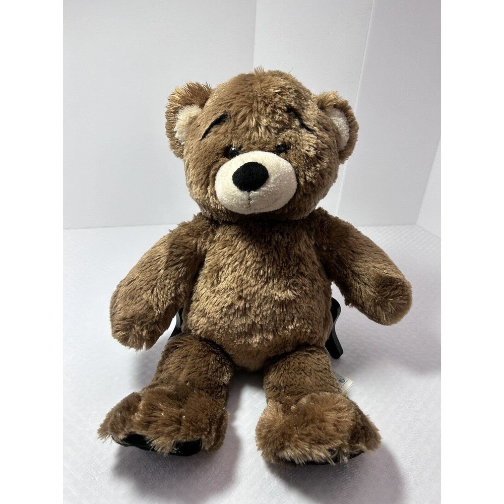 Build A Bear Teddy Bear‎ Bearemy 15" Brown Bear Big Eyebrows Stuffed Animal Toy